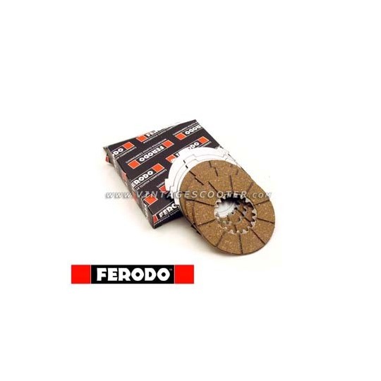 Kit 3 disques lisses + 3 disques garnis  ACMA 1954